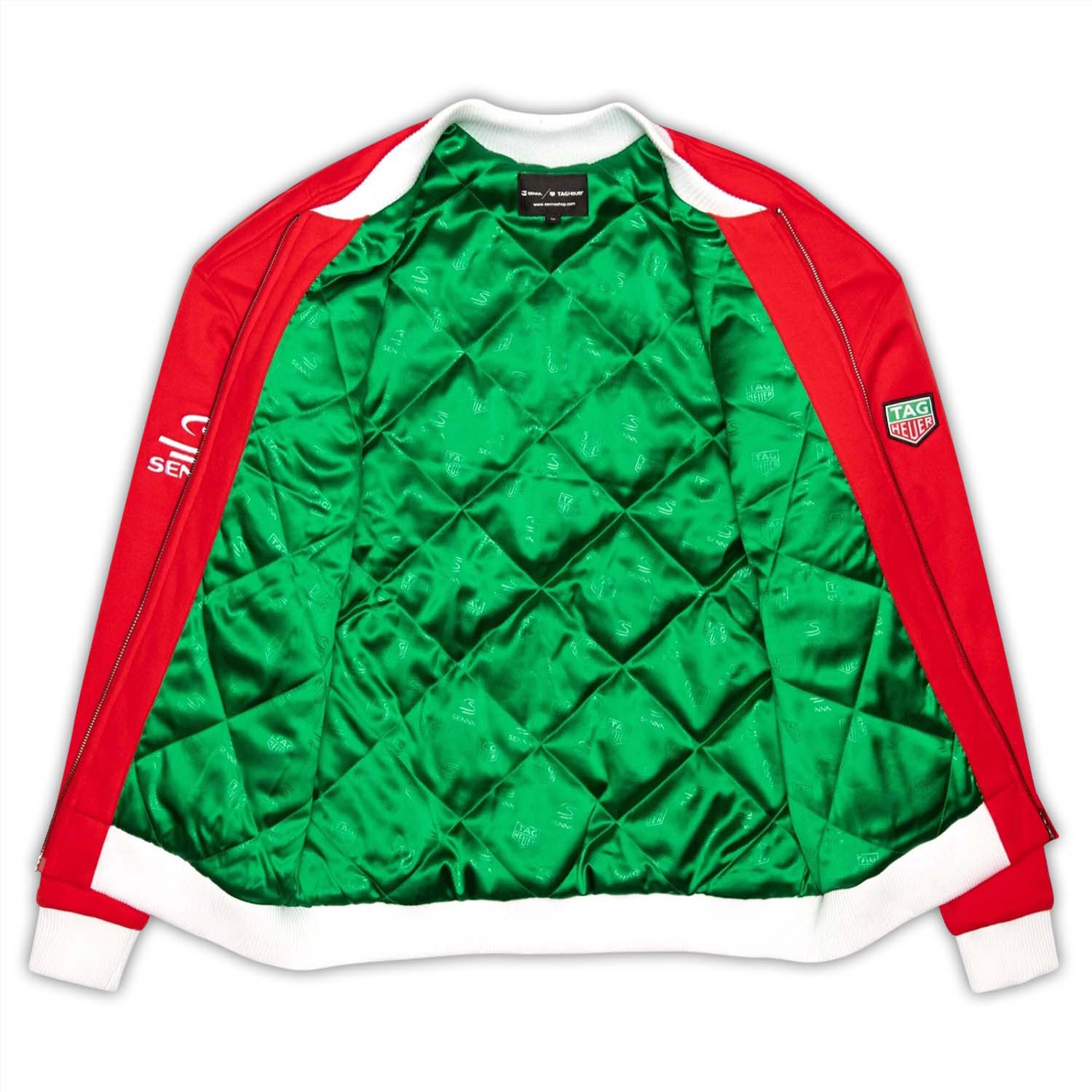 Tag Heuer X Senna Varsity Jacket