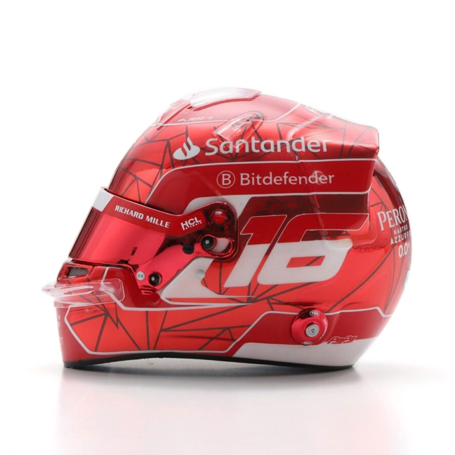 #16 Leclerc Singapore GP 2024 1:5 Mini Helmet