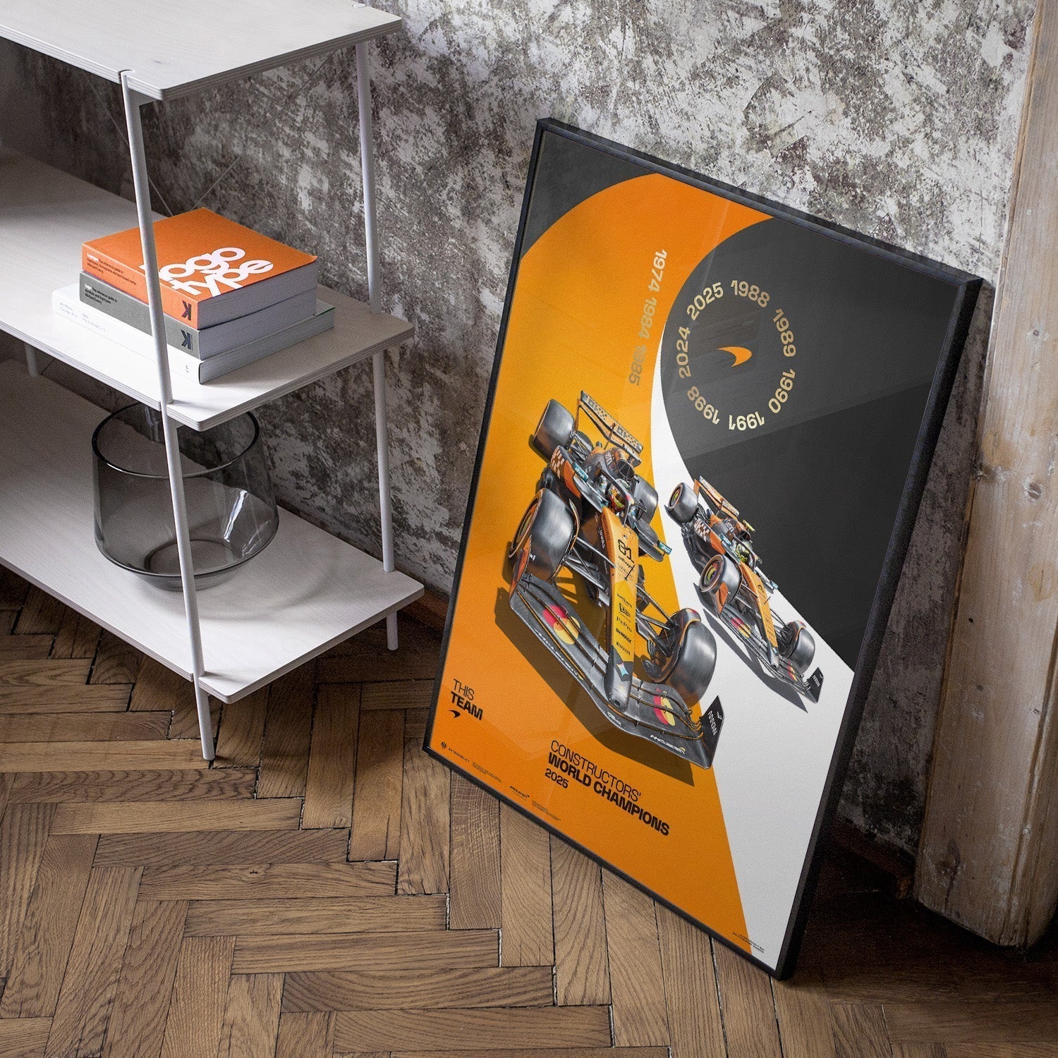 2025 Constructors World Champions | Official Poster | Large