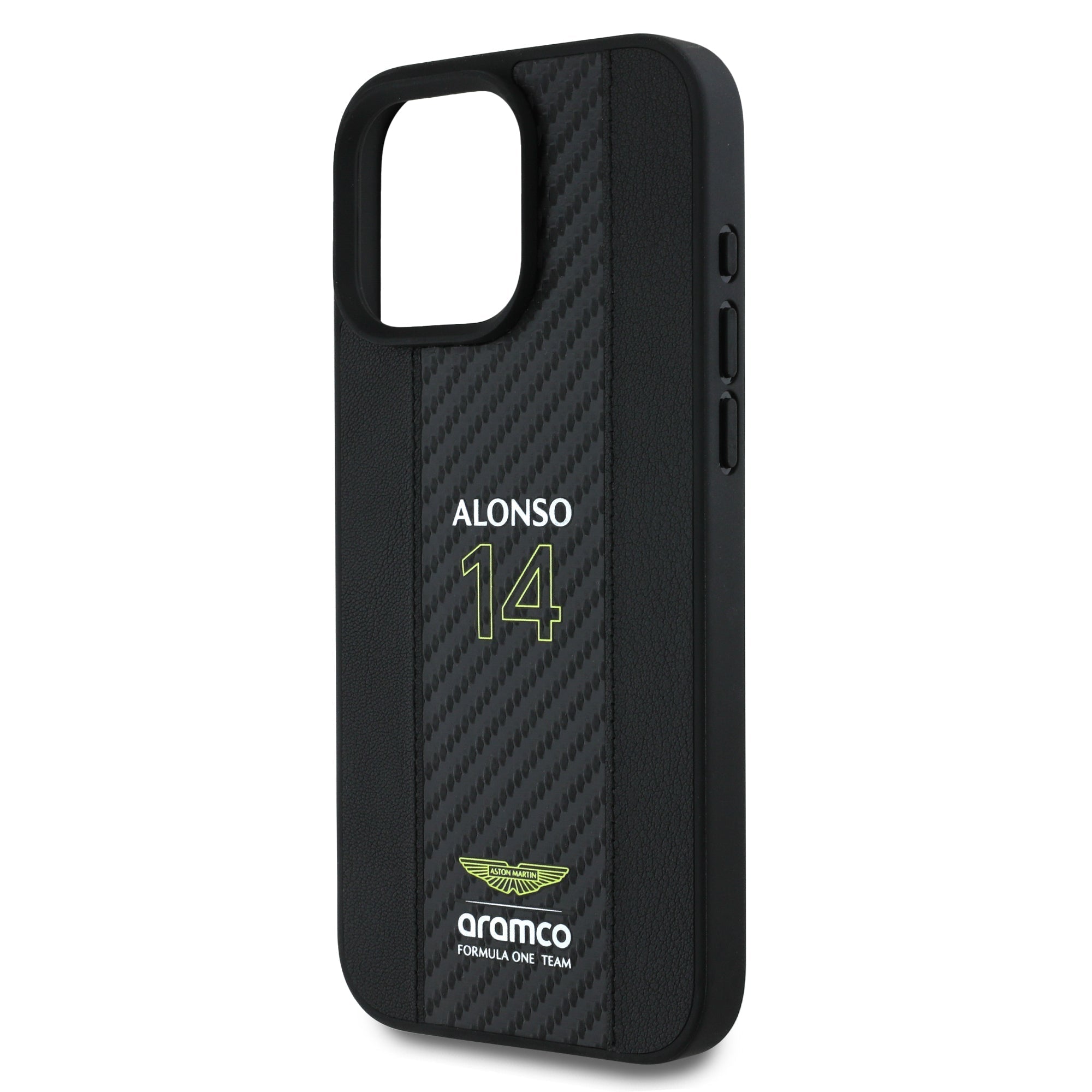Alonso iPhone Case with Carbon Fiber Stripe