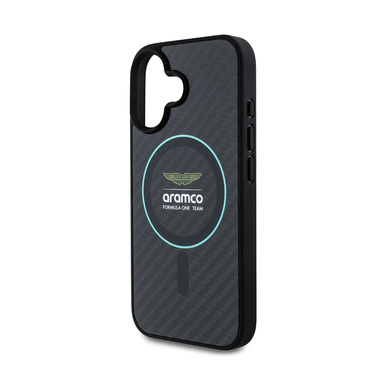Real Carbon AMF1 Logo iPhone Case