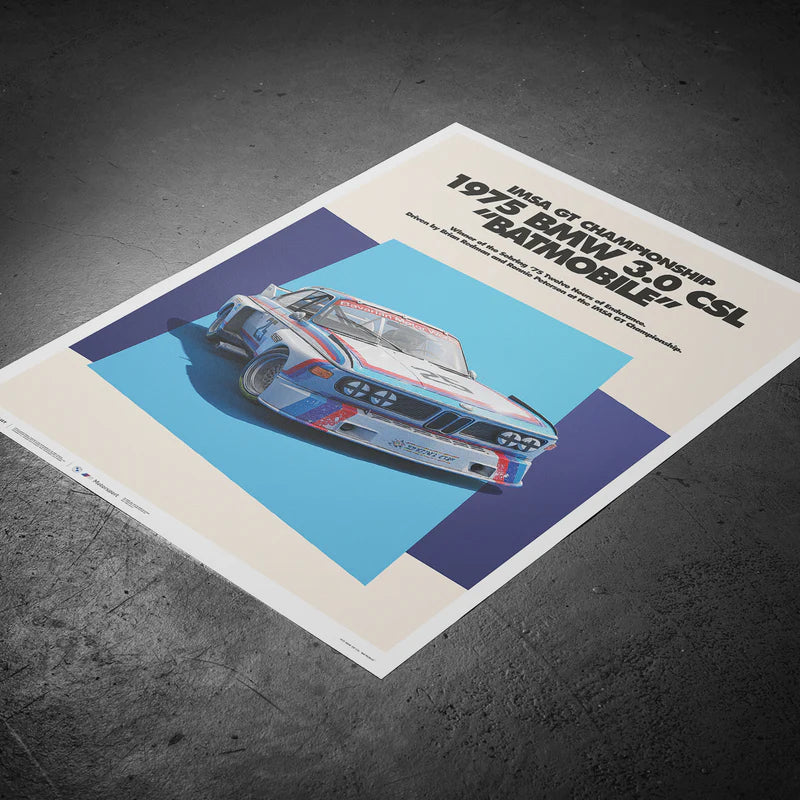 BMW 3.0 CSL "Batmobile" 1975 | BMW Art Car Series | Large