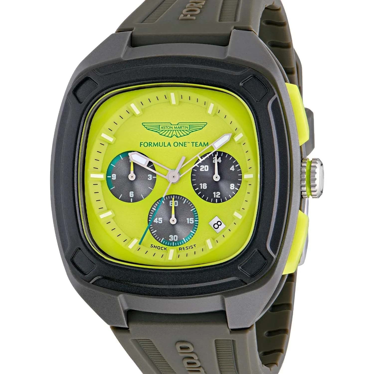 OVR Grey Silicone Strap Watch