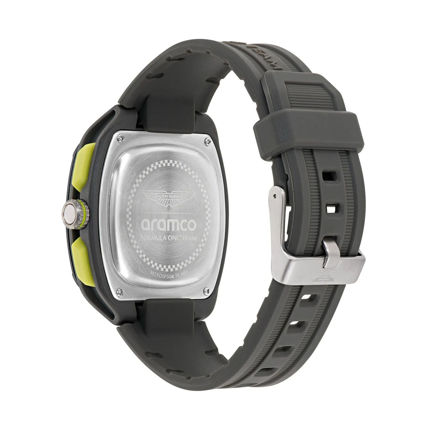 OVR Grey Silicone Strap Watch