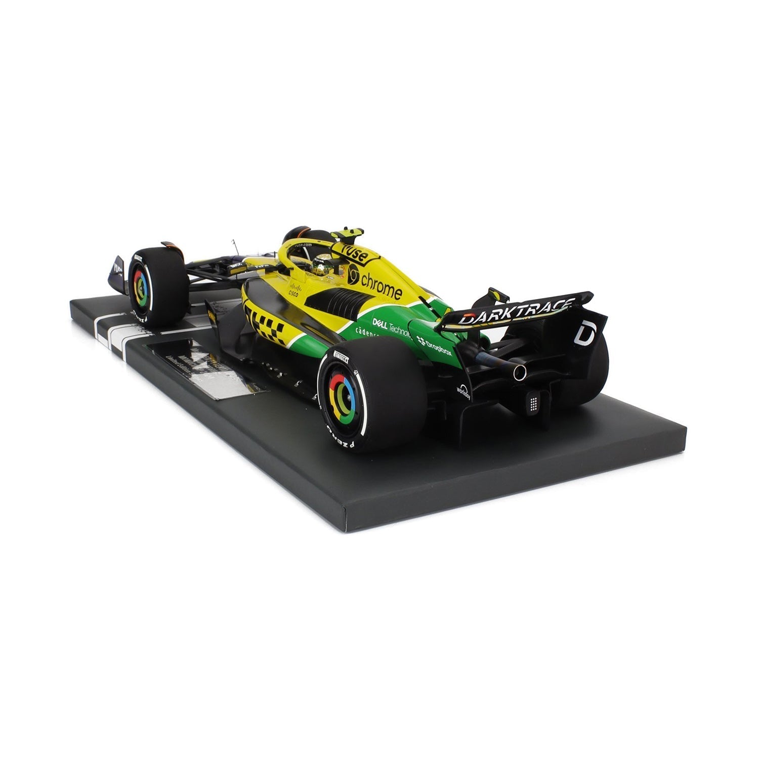 #4 Norris MCL38 Monaco GP Senna 30th Edition 1:18 Minichamps Car Model