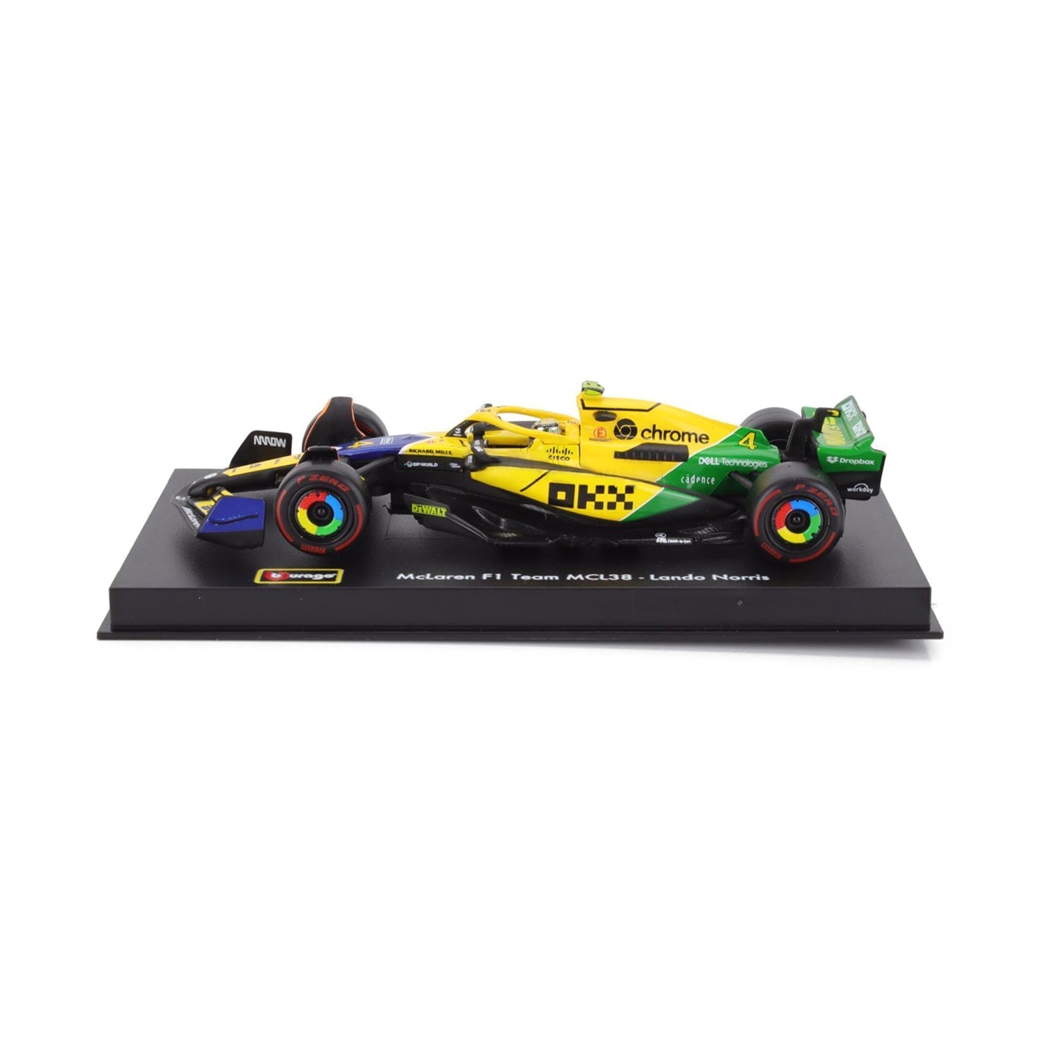 #4 Norris MCL38 Monaco GP Senna 30th Edition 1:43 Car Model