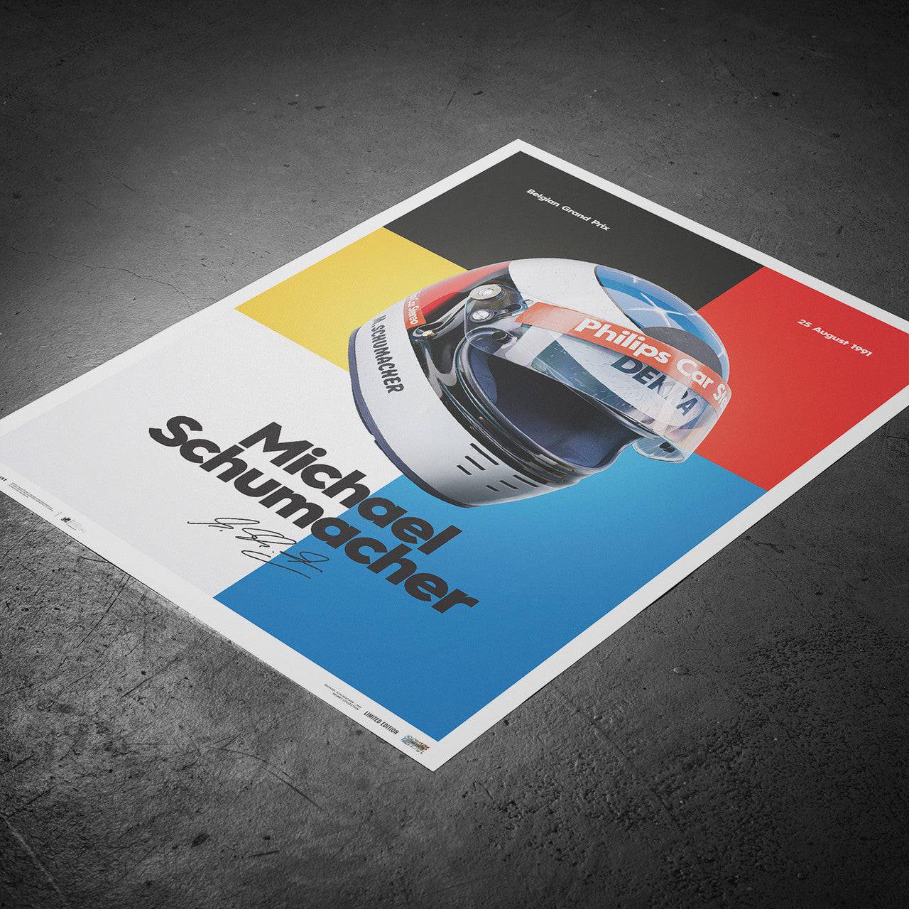 Michael Schumacher - Helmet - 1991 | Edition of 200