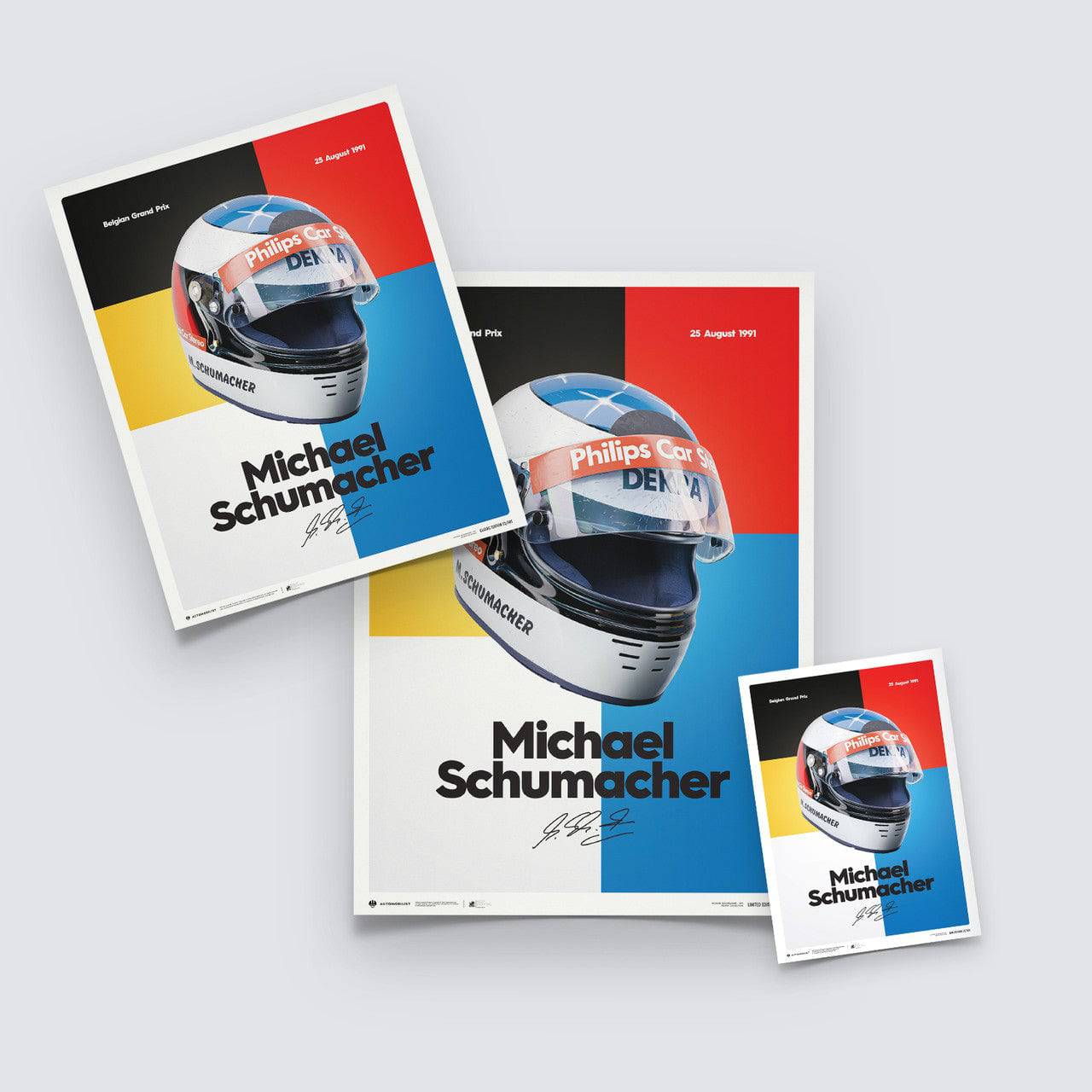 Michael Schumacher - Helmet - 1991 | Edition of 200