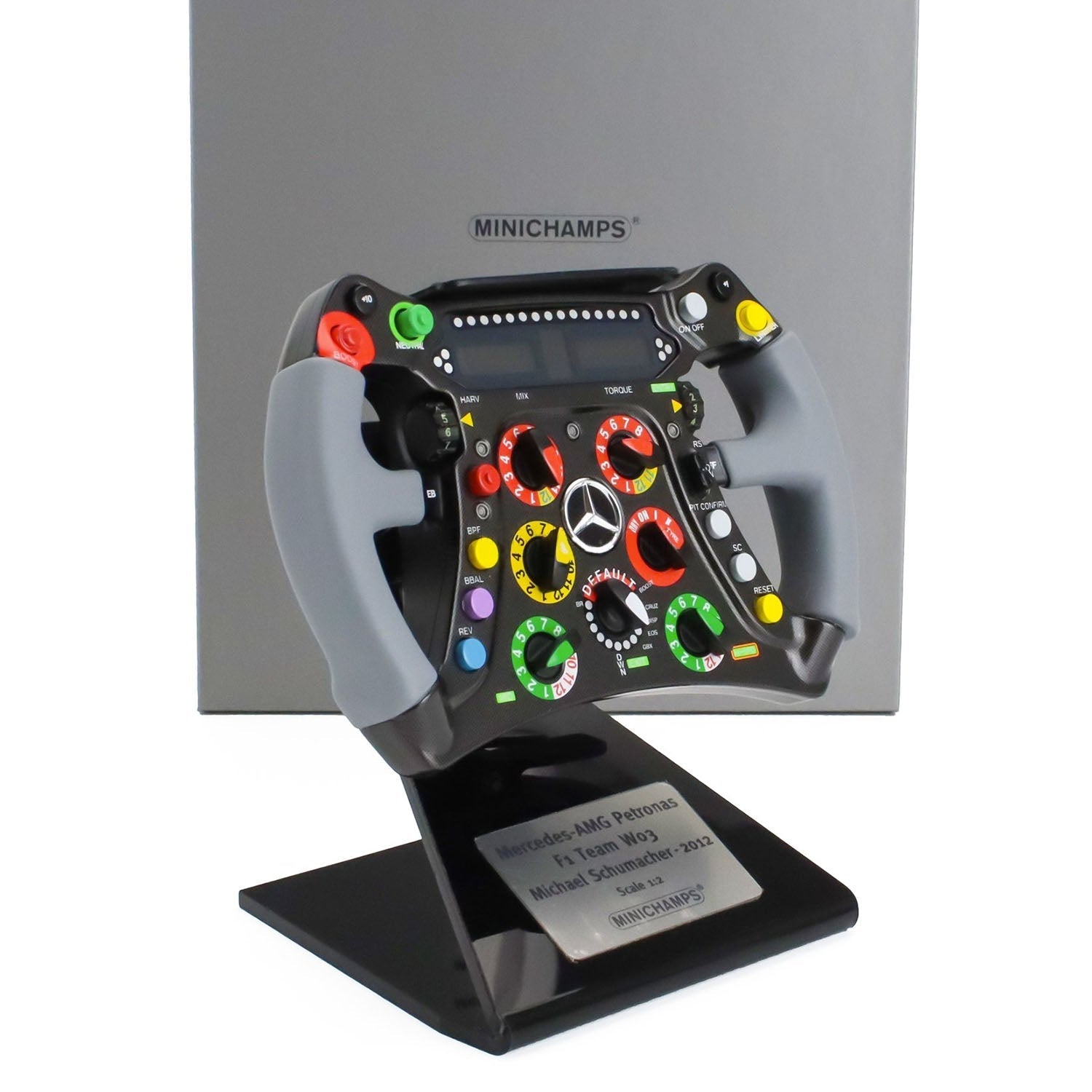 Michael Schumacher MGP W03 2012 Season 1:2 Steering Wheel Model