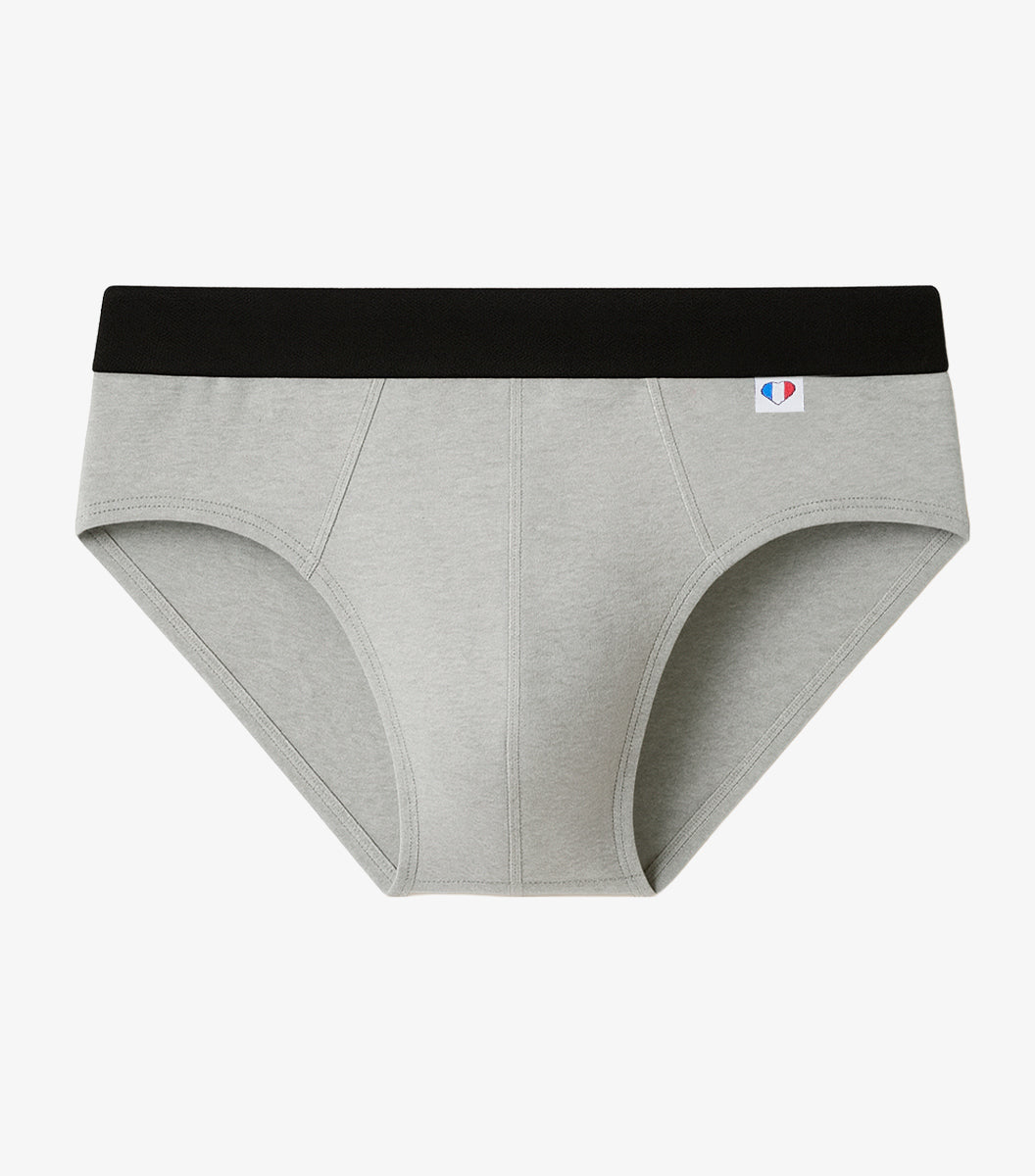 Slip Homme Gris - Intemporel