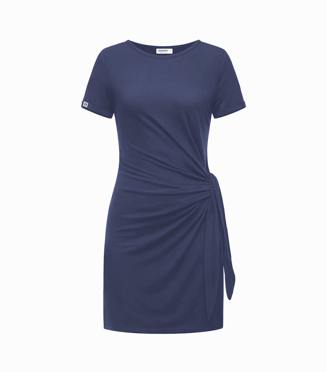 Robe Courte Femme Bleu Jean - Selen
