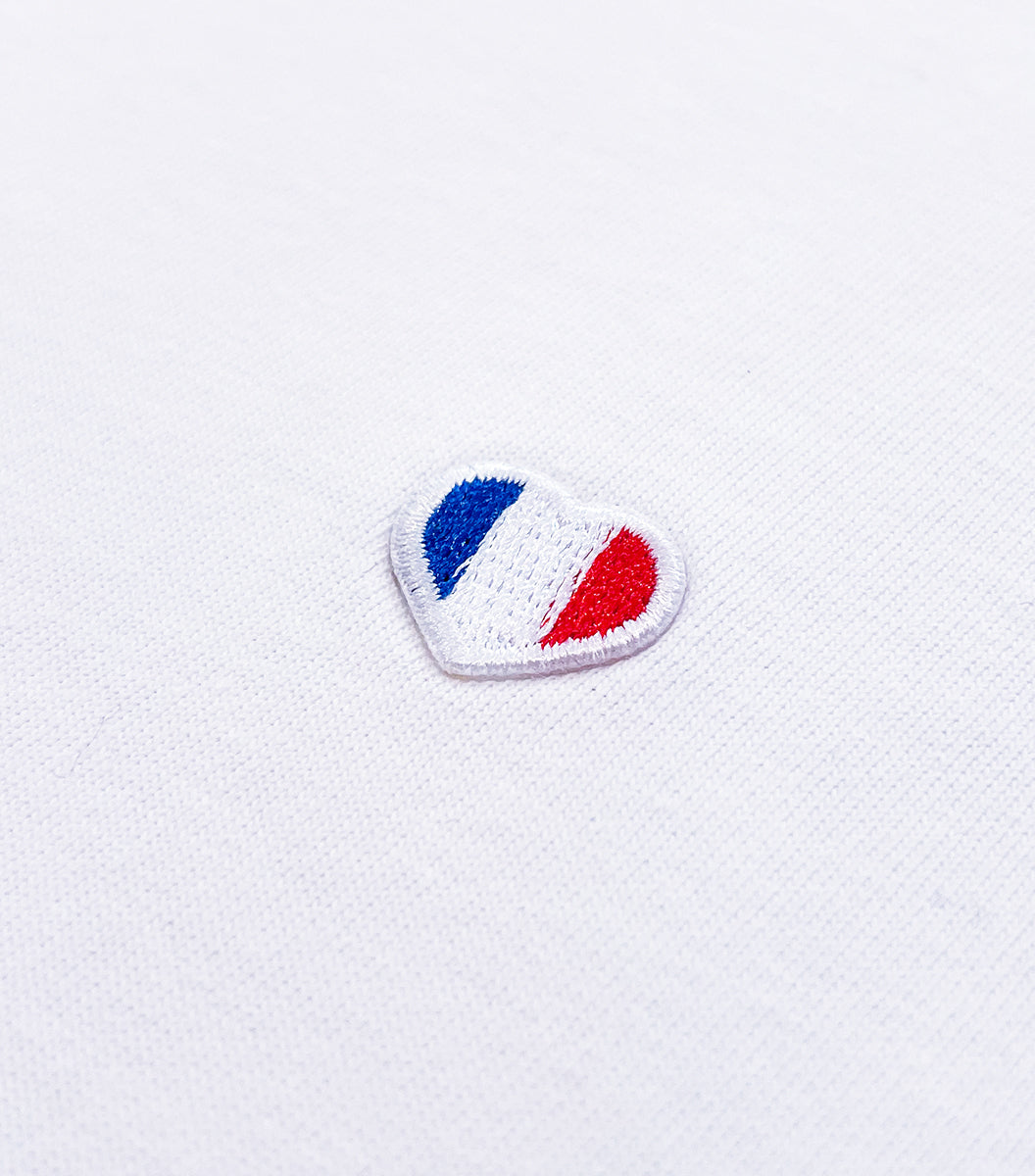 T-shirt col V Femme Blanc - Iconique